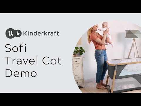 Kinderkraft Sofi Travel Cot Demo