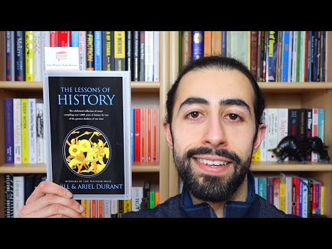 'The Lessons of History' by Will and Ariel Durant | One Minute Book Review