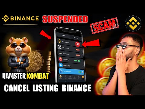 SUSPENDED HAMSTER KOMBAT ON BINANCE 😳 || CANCEL LISTING HAMSTER KOMBAT || NEW UPDATE