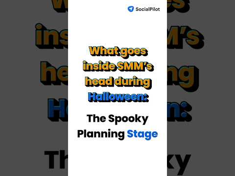 What goes inside SMM's head during Halloween Season: The Spooky Planning Stage #SPookysocial #SMM