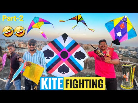 Toofaani 🌪️ Funny 😆 😂 Patangbazi Kite Fighting 🔥Cutting Basant Uttrayan Special Video 2025