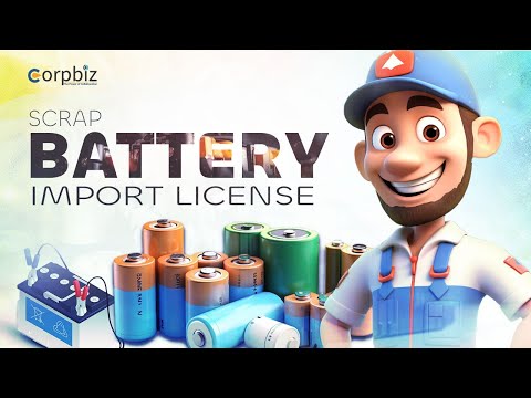 Scrap Battery Import License in India| Get MOEF NOC| Battery Waste Management| Enterslice