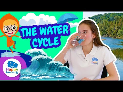 THE WATER CYCLE, Learning with Sarah  | Natural Science for kids | Happy Learning