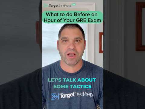 Must-do Checklist 1 Hour Before Your GRE Exam 📝 | #GRE | #Shorts