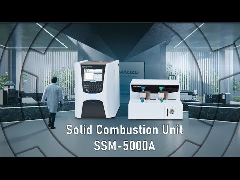 How to measure TOC in solid sample using Shimadzu SSM 5000A