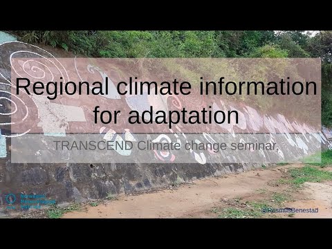 Heavy MET talk - Regional climate information for adaptation