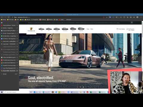 Mimic the Porsche USA Website #Navigation #Menu - Part 1