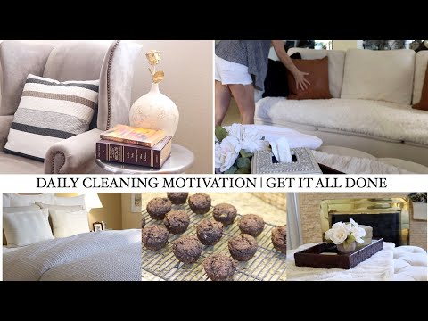 DAILY CLEANING MOTIVATION | GETTING IT ALL DONE