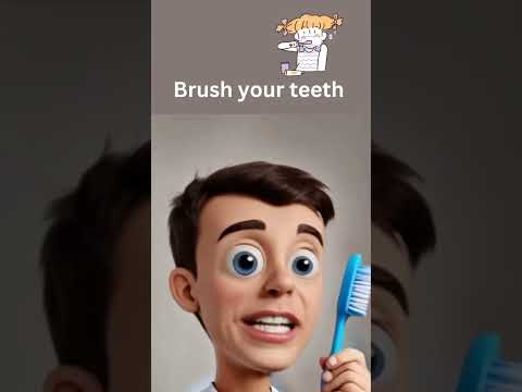 brush your teeth #animation #homeschooling #babysong #childreneducation #english  #kidsactivities