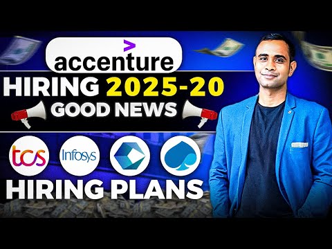 Accenture Hiring Good News | TCS Off-campus, Infosys, Cognizant, Hiring Plans