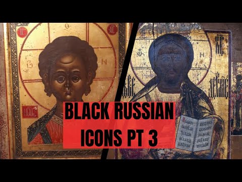 Pt 3. ''Black'' Russian/Byzantine Icons Showcase (With My Commentary)