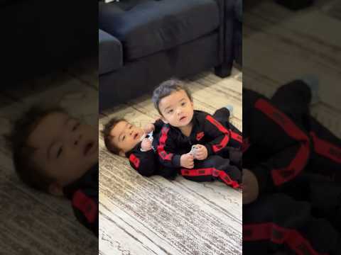 twin life cute twin boys outfit #twins