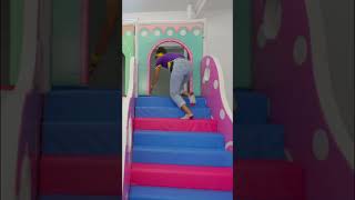 Meekah Goes Down The SLIDE 🛝 Meekah Kids Videos #blippi #meekah #play #shorts