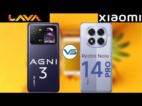 Lava Agni 3 5G VS Redmi Note 14 Pro 5G | Redmi Note 14 Pro 5G  VS Lava Agni 3 5G