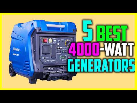 ✅Top 5: Best 4000-Watt Generators in 2024 - The Best 4000-Watt Generators {Reviews}