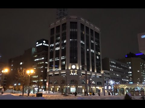 【佳作（学生部門）】「Night in SAPPORO -Odori with illumination-」：北海道札幌琴似工業高等学校　KBS琴工放送局さん