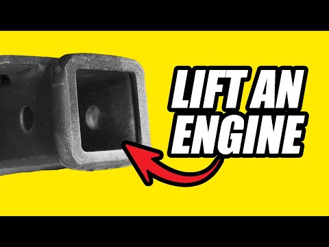 Small Garage? No Problem! How to Pull an Engine with a Hitch