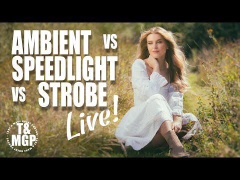 Outdoor Lighting Showdown: Ambient, Speedlight & Strobes | LIVE with Gavin Hoey