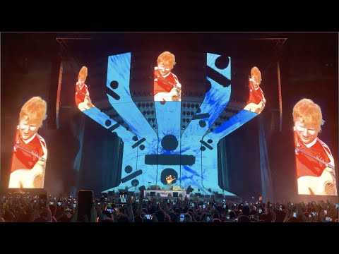 Ed Sheeran - Shape Of You LIVE 4K in Moscow, Russia. 19.07.19