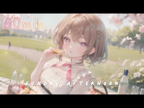 【フリーBGM】Sunday afternoon / 1時間【かわいい / 配信用 / 作業用 / lofi】