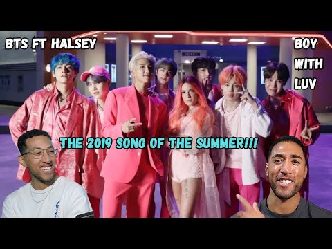 REACTING To The BIGGEST BTS SONG (BTS - Boy With Luv ft. Halsey)