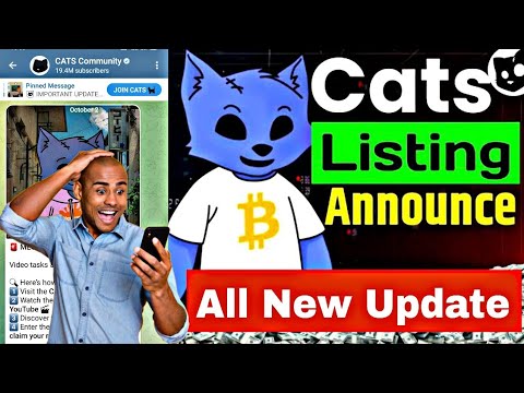 Cats airdrop listing date | Cats airdrop | Cats new update