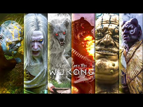 Black Myth Wukong NG+ Chapter 1 All Boss Fights