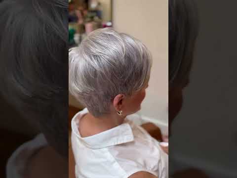 Pixie Hair #pixiehaircut #pixie #styleover60 #bethdjalali #beautyover60