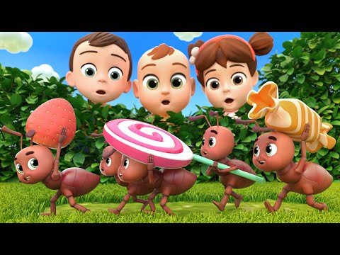 The Ants Go Marching for Lollipops | Lalafun Nursery Rhymes & Kids Songs