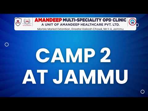 Empowering health in Jammu, one camp at a time! 🩺💙 | Amandeep Group of Hospitals