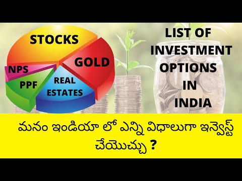 List of invest options in india || how to invest in india || best investment options in india ||