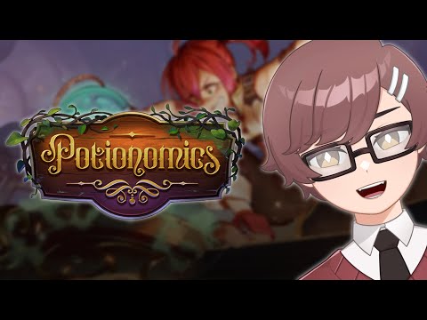 Jualan ramuan dulu | Potionomics [VTuber Indonesia]