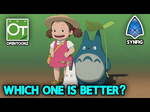 Opentoonz VS Synfig | Which one is better