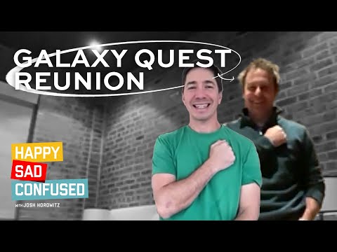 Sam Rockwell & Justin Long reunite for the 25th anniversary of GALAXY QUEST I Happy Sad Confused