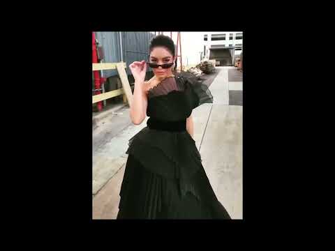 Vanessa Hudgens dancing with John Paul Ataker Dress | #vanessahudgens