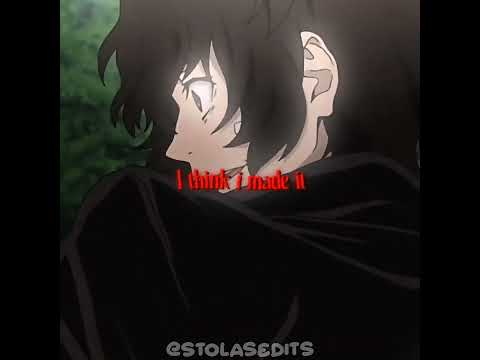 TW: MORI #music#edit#bsd#bungostraydogs#dazai#dazaiosamu#angst#mori#dazaiangst#bsdforever#funimate