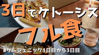 【減量フル食vlog】ケトジェニックダイエットのコツ満載の低糖質フル食紹介