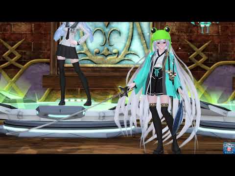 PSO2 ロビーアクション ヒツギポーズ2