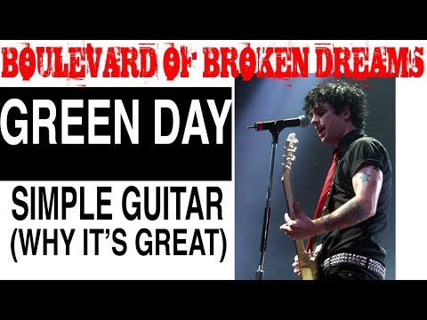 Boulevard Of Broken Dreams | Green Day | Simple Guitar Why It's Great | Doug McKean | Tim Pierce