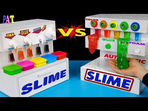 COMPARE 2 AUTOMATICS SLIME 1 VS SLIME 2! How to make SLIME FOR 5 SECONDS!