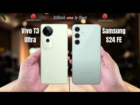 Vivo T3 Ultra vs Samsung S24 FE  Full comparison ⚡Which one is Best