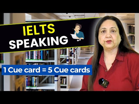 Make 5 Cue cards by doing only 1 Card - Best IELTS Teacher