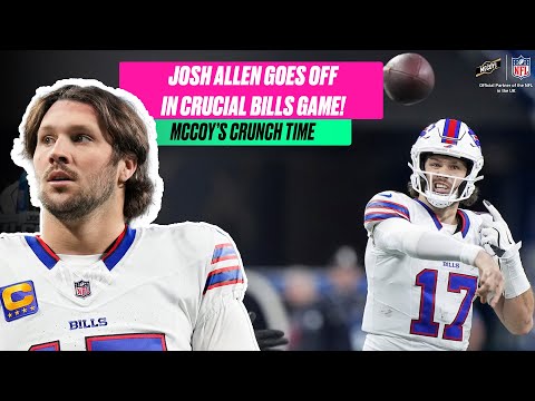 Josh Allen's Crunch Time Performance 🏈 | McCoy's Crunch Time | NFL UK & Ireland