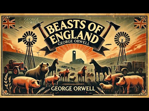 🎵 George Orwell's: Beasts of England 🎵 #animalfarm #georgeorwell