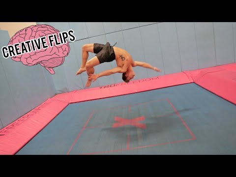 NEVER SEEN BEFORE TRAMPOLINE FLIPS!