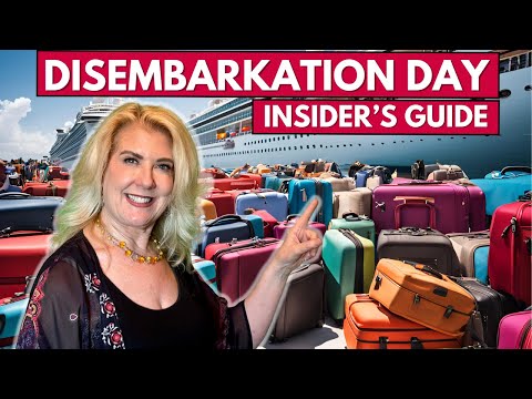 How to DISEMBARK From a CRUISE SHIP Like a PRO!