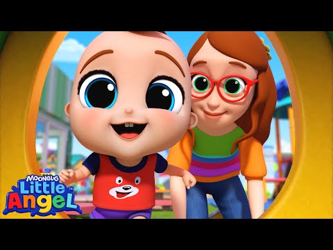 Play Nice At School | Little Angel And Friends Kid Songs