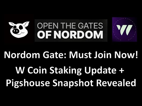 Nordom Gate: Must Join Now! 🚀 + Coin Staking Update + Pigshousebot Snapshot Revealed @Nodepay