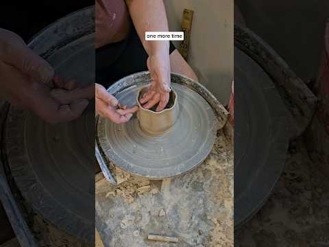 pumpkin mug shaping #NowWhatPotteryWorks #Mug #PumpkinMug #Ceramic #Halloween #FallMug #Art