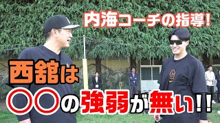 西舘投手は○○の強弱が無い！？